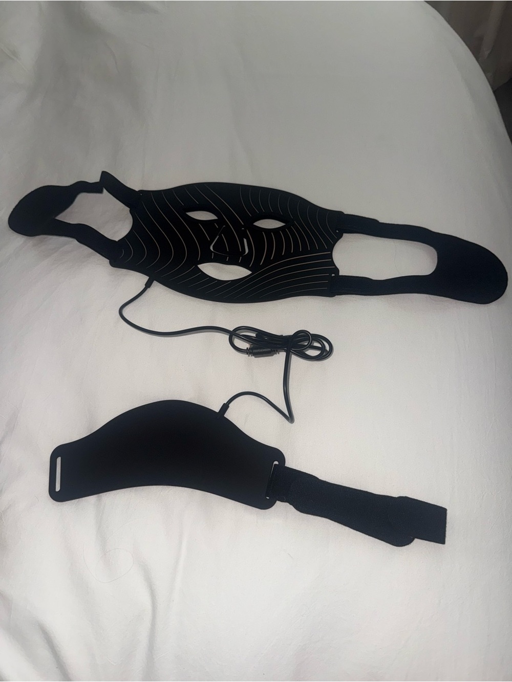 Black Facial Red light Beauty Mask